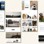 Staggered-screenshots-photography-theme